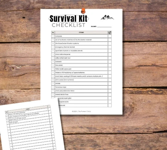 16 Emergency Prep Checklists