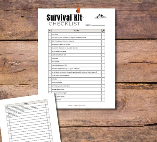 16 Emergency Prep Checklists