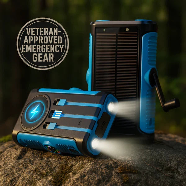 Femzene™ Wireless Solar Power Bank