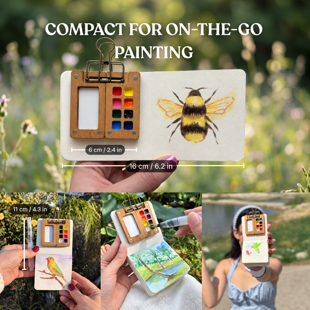 Femzene™ Portable Watercolor Kit